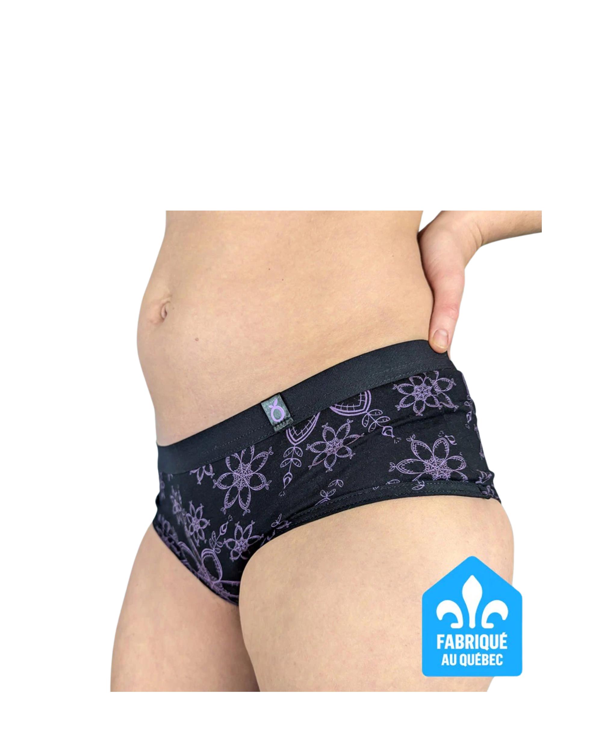 ÖKO-CREATION | Öko-Flow Low Waist Period Underwear + Removable Insert