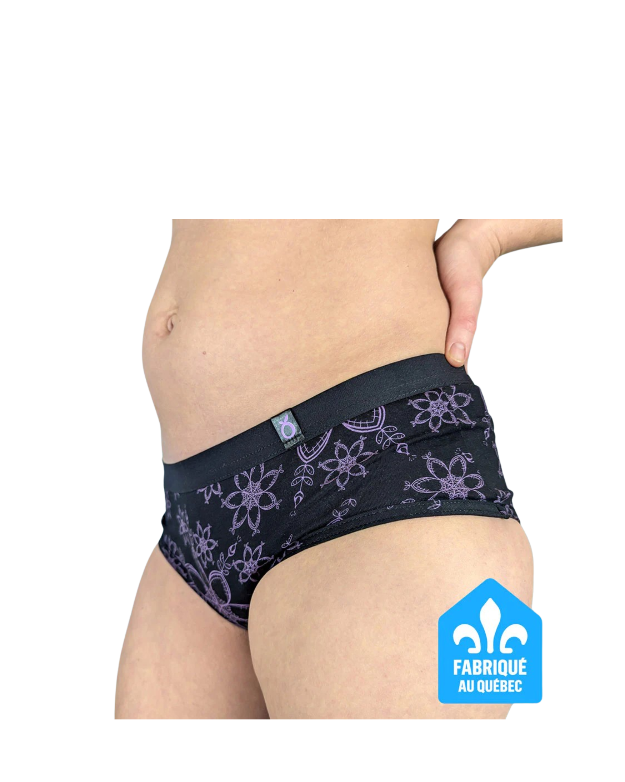 Öko-Flow | Low Waist Period Underwear + Removable Insert