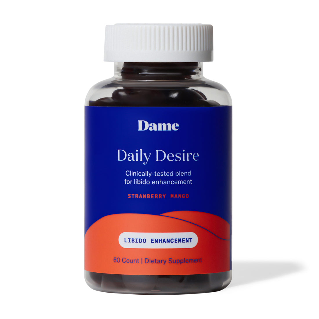 Dame daily desire is a clinically-tested blend for libido enhancement.