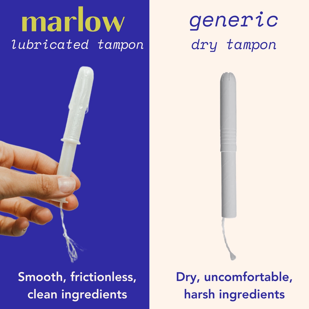 MARLOW | Revolutionary Easy Glide One-Dip Tampon Lubricant