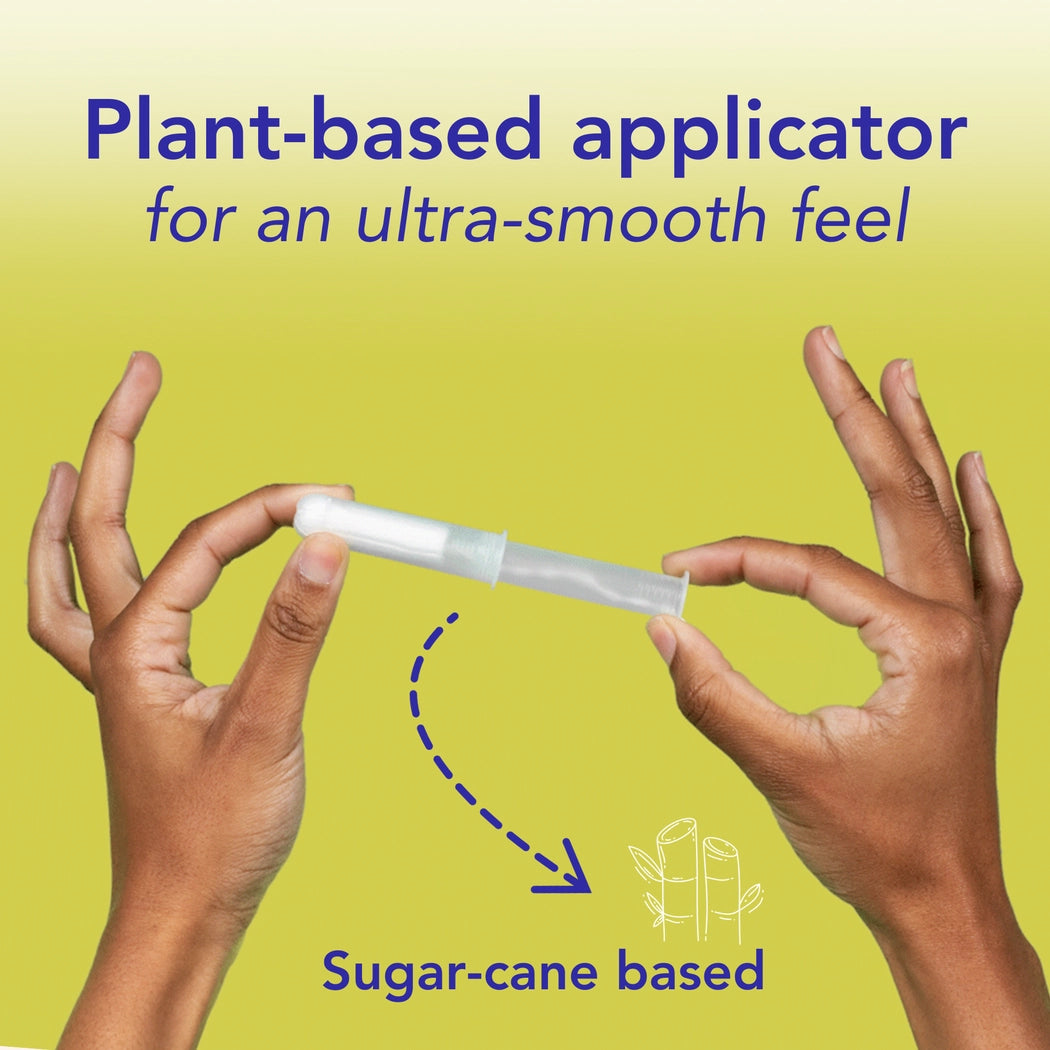 MARLOW | Regular Organic Cotton Tampons with Compact Plant-Based Applicator