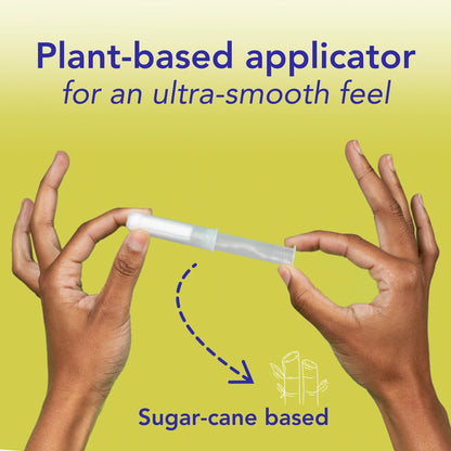 MARLOW | Regular Organic Cotton Tampons with Compact Plant-Based Applicator