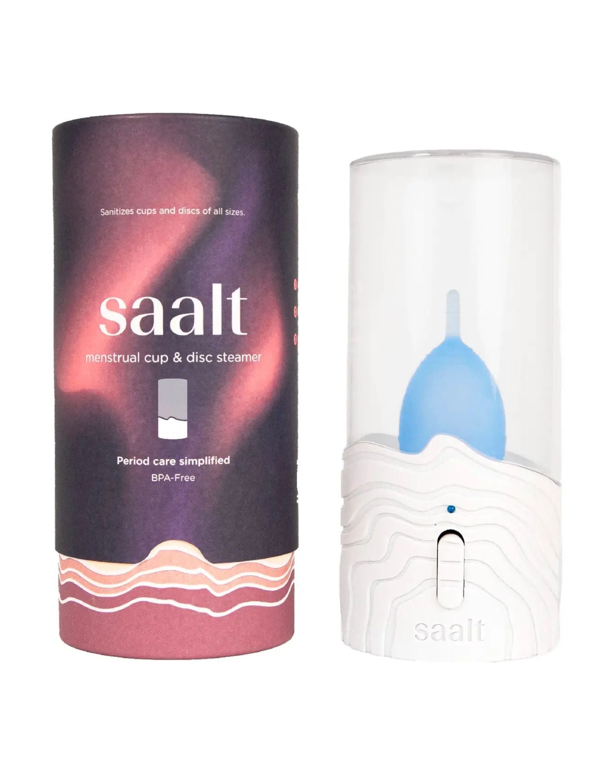 Saalt | Stérilisateur menstruel à vapeur